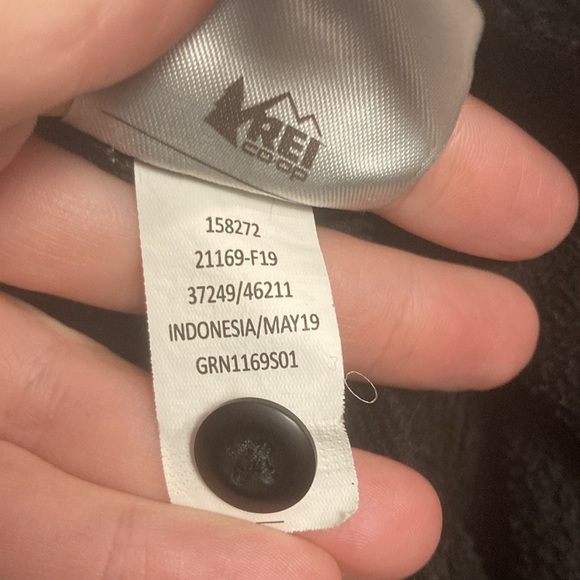 REI Cooperative Co-Op Mens Size XXL Grey Nook Fleece Pants Joggers Drawstring - Picture 12 of 16